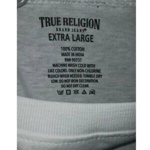 2- Mens‎ True Religion Shortsleeve Vneck T-Shirt X-Large NEW without tags